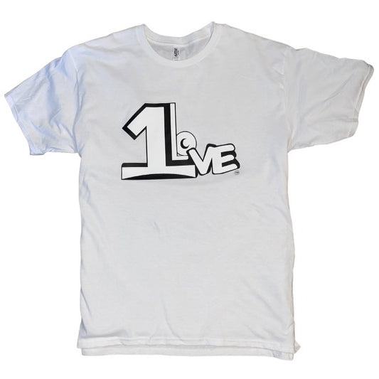 White 1LLOVE T-Shirt